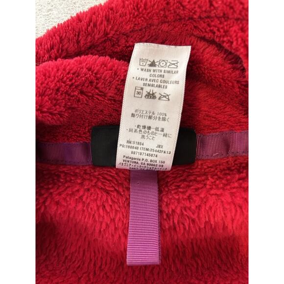 Patagonia Sweater Womens Medium Pink Fleece Snap-T Pullover. Soft & Comfortable - Picture 10 of 14